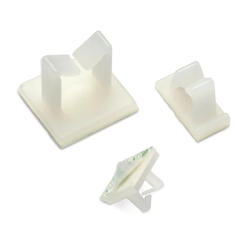 Wurth Elektronik Natural Polyamide 66 Self-Adhesive Cable Clip 17.8 mm x 8.9 mm x 10.7 mm 521220000