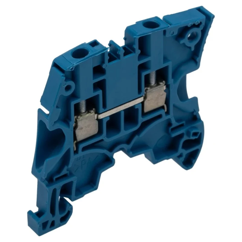 Entrelec ZS4 Series Feed Through Terminal Block Blue, 4mm², 1-Level, Screw, ATEX 1SNK505020R0000