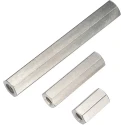 Wurth Elektronik Threaded Standoff M2.5, 7 mm Body, Brass, Hex Shape, Nickel Finish 970070154