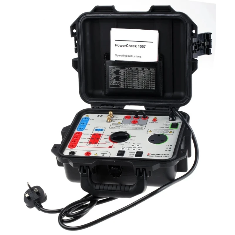 Seaward Calibration Check Box Test Type Insulation Resistance, Loop, Flash Test Verification, MOSFET, RCD 369A911