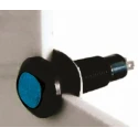 Marl Blue Panel Mount Indicator 12V 28V Solder Tab Termination IP67 698-930-63