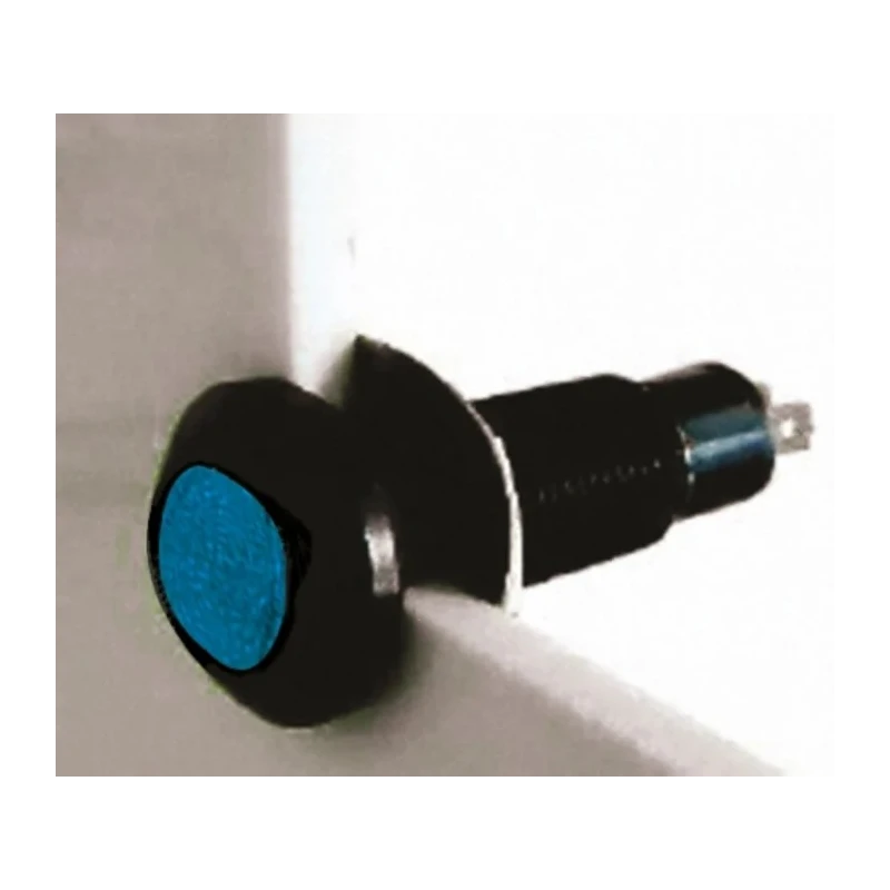 Marl Blue Panel Mount Indicator 12V 28V Solder Tab Termination IP67 698-930-63