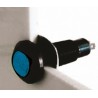 Marl Blue Panel Mount Indicator 12V 28V Solder Tab Termination IP67 698-930-63