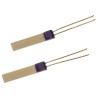 RS PRO PT100 RTD Detector 1 mm Dia, 3 mm Long, Class B Accuracy, 500°C Max Temperature PT100