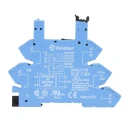 Finder Relay Socket 12V DC 6A 5 Contacts DIN Rail Mount for 34.51 Series Relay 93.51.7.024