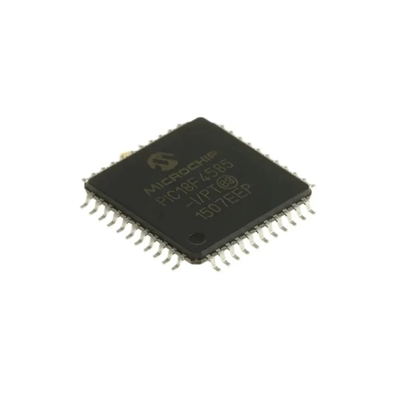 Microchip 8 bit PIC Microcontroller, 48 MHz, 48kB FLASH, 44-Pin TQFP PIC18F4585-I/PT