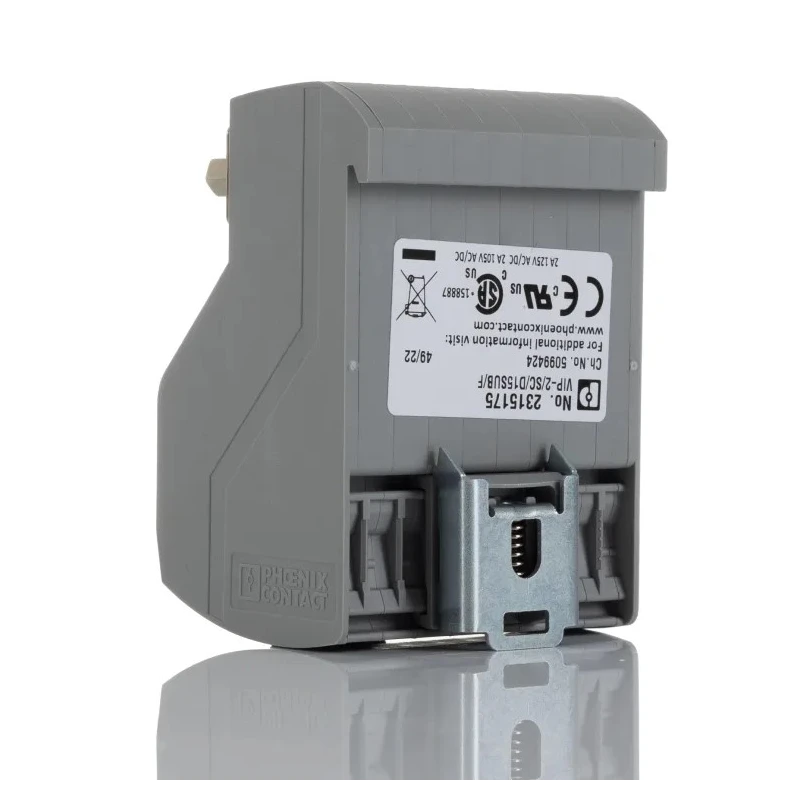 Phoenix Contact 15-Contact Female Interface Module D-Sub Connector DIN Rail Mount 2A 60V DC 2315175