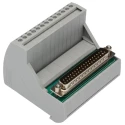 Phoenix Contact VIP-3 Series 37-Contact Male Interface Module D-Sub Connector DIN Rail Mount 25/60V AC 2A 2315146