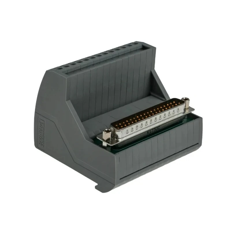 Phoenix Contact VIP-3 Series 37-Contact Male Interface Module D-Sub Connector DIN Rail Mount 25/60V AC 2A 2315146