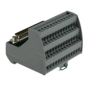 Phoenix Contact VIP-3 Series 37-Contact Male Interface Module D-Sub Connector DIN Rail Mount 25/60V AC 2A 2315146