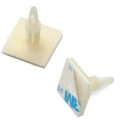 Wurth Elektronik Adhesive-Backed Nylon PCB Support 4 mm Hole Diameter, 9.9 mm Height, 19.9 mm Overall Height 709264000