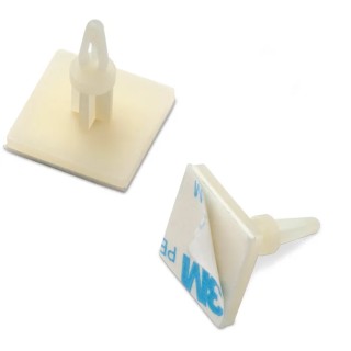 Wurth Elektronik Adhesive-Backed Nylon PCB Support 4 mm Hole Diameter, 9.9 mm Height, 19.9 mm Overall Height 709264000