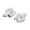 Wurth Elektronik Natural Polyamide Cable Clamp Snap-in 9 mm Length 4 mm Width 7.3 mm Depth 522410000