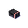 ITT Cannon Automotive Connector Male Black Cable 24 Way Crimp Termination 16A 105°C CTC 24 WAY PLUG BLACK / 132015-0075