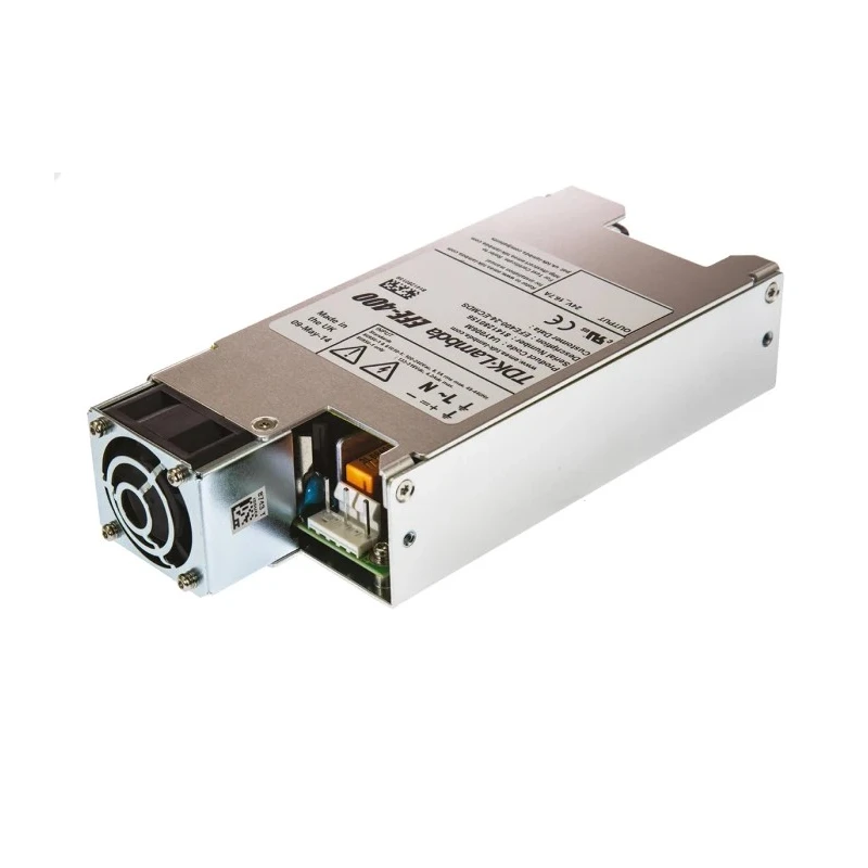 TDK-Lambda EFE400-24-ECMDS Switching Power Supply 24V dc, 400W, Single Output, Chassis Mount, High Efficiency EFE400-24-ECMDS