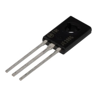 onsemi Bipolar Power Transistor, NPN 10 A Collector Current, 40 V Collector-Emitter Voltage, 3-Pin TO-225 MJE200G