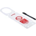 ScaffTag Safety Scaffolding Tag English Language, 10 Per Pack SCF28