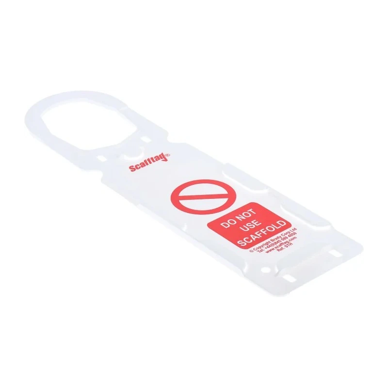 ScaffTag Safety Scaffolding Tag English Language, 10 Per Pack SCF28
