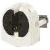 BJB Fluorescent Lamp Holder T5 Snap-Fit Polycarbonate Material 500V 2A 120W 26.641.2002.50
