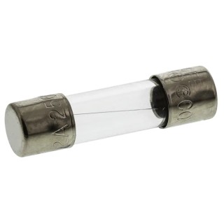 RS PRO 2A Fast Acting Glass Cartridge Fuse, 5 x 20 mm, 250V AC, Glass Body GFED Series 668-5969
