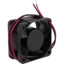RS PRO OD4020 Series Axial Fan 12V DC 1.2W 110mA 15.3 m³/h 40mm Square Frame Sleeve Bearing OD4020