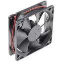 RS PRO OD9225 Series DC Sealed Sleeve Axial Fan 12V DC 2.9W 2900 RPM 88.3 m³/h 92.5mm x 92.5mm x 25mm OD9225