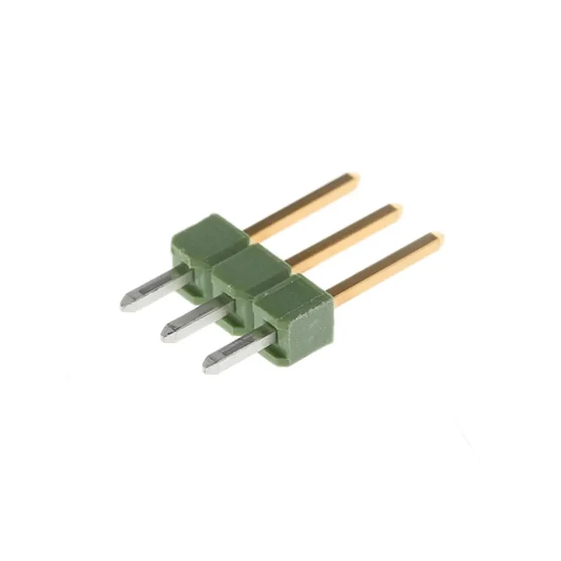 TE Connectivity AMPMODU MOD II Series Pin Header Unshrouded 3 Contact 2.54 mm Pitch 1 Row 826646-3