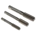RS PRO 44-Piece Tap & Drill Set M3 x M12 Thread Metric Standard, Straight Flute, Hand Tap 668-1122
