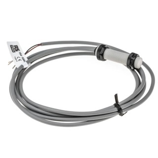RS PRO Threaded Barrel Capacitive Proximity Sensor M12 x 1, 2 mm Detection, PNP Output, 15mA, 30V DC, 1000V AC 184-5584