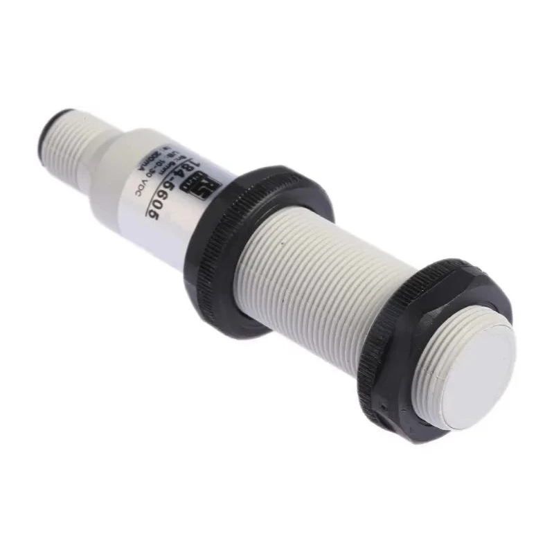RS PRO Threaded Barrel Capacitive Proximity Sensor M18 x 1, 5 mm Detection, NPN Output 15 mA 30 V DC 1000 V AC 184-5605