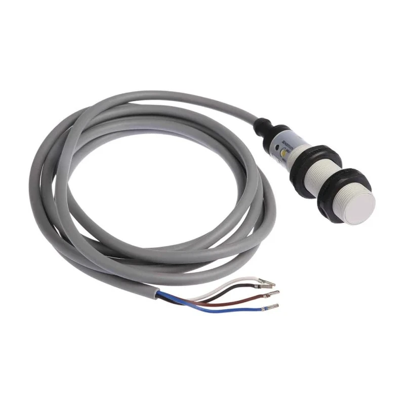 RS PRO Threaded Barrel Capacitive Proximity Sensor M18 x 1, 8mm Detection, PNP 15mA 30V 1000V ac 184-5611