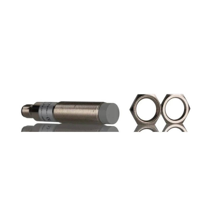RS PRO Threaded Barrel Capacitive Proximity Sensor 8 mm, M18 x 1, 2-Wire 3mA 250V 184-5598