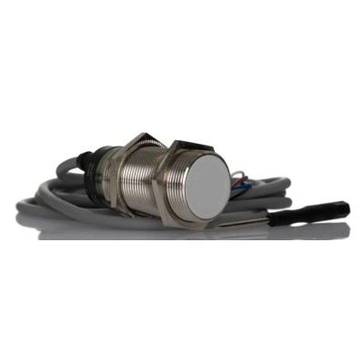 RS PRO Threaded Barrel Capacitive Proximity Sensor M30 x 1.5 10 mm Detection PNP 15mA 30V dc 184-5617