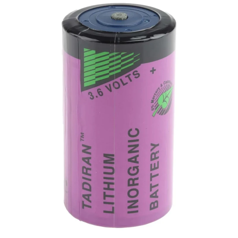 Tadiran High Capacity Lithium Thionyl Chloride 3.6 V D Battery 19Ah SL2780/S