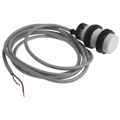 RS PRO Threaded Barrel Capacitive Proximity Sensor 10 mm, M30 x 1.5, 2-Wire 100mA, 300mA, 250 V AC/DC 184-5634