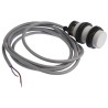 RS PRO Threaded Barrel Capacitive Proximity Sensor 10 mm, M30 x 1.5, 2-Wire 100mA, 300mA, 250 V AC/DC 184-5634