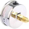 Bourdon Stainless Steel Case Pressure Gauge 63 mm Dial, G 1/4 Connection, 10 bar MIT3-F22.B22