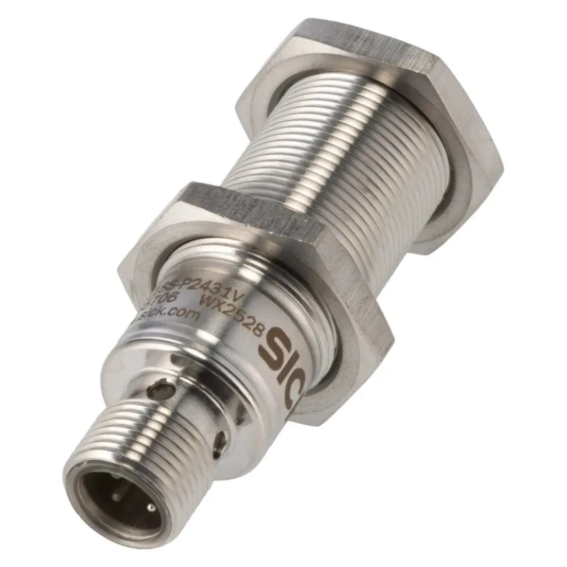 SICK Retroreflective Photoelectric Sensor Cylindrical Stainless Steel Threaded Mount 60 mm to 6 m Detection GRL18S-P2431V