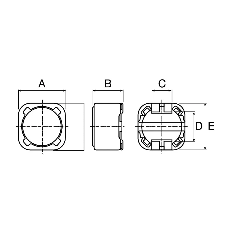 Wurth Elektronik WE-PD Shielded Wirewound Surface Mount Inductor, Ferrite Core, 8.2 μH ±25 % 2.3 A Idc 7447786008