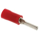 TE Connectivity Plasti-Grip Insulated Tin Crimp Pin Connector 22 AWG to 16 AWG 1.8 mm Pin Diameter Red 165167