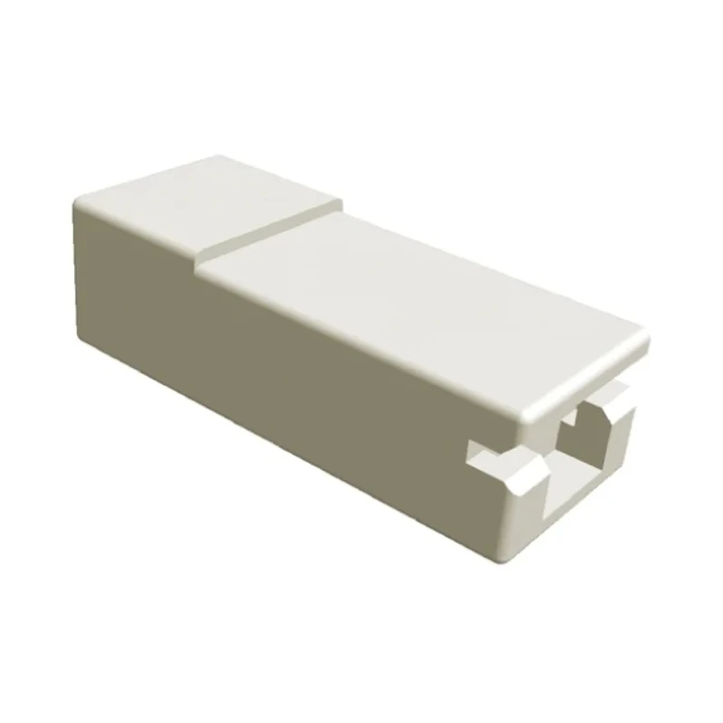 TE Connectivity FASTON .110 1 Way Nylon Crimp Terminal Housing Clear 926410-1