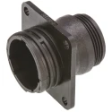 TE Connectivity CPC Straight 16 Way Panel Circular Connector Female Contacts Black Thermoplastic Shell Size 17 182916-1