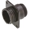 TE Connectivity CPC Straight 16 Way Panel Circular Connector Female Contacts Black Thermoplastic Shell Size 17 182916-1