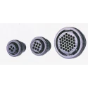 TE Connectivity Circular Connector 1 Straight 16 Way Panel Mount Female Contacts Black Nylon Shell Size 17 Threaded 183077-1