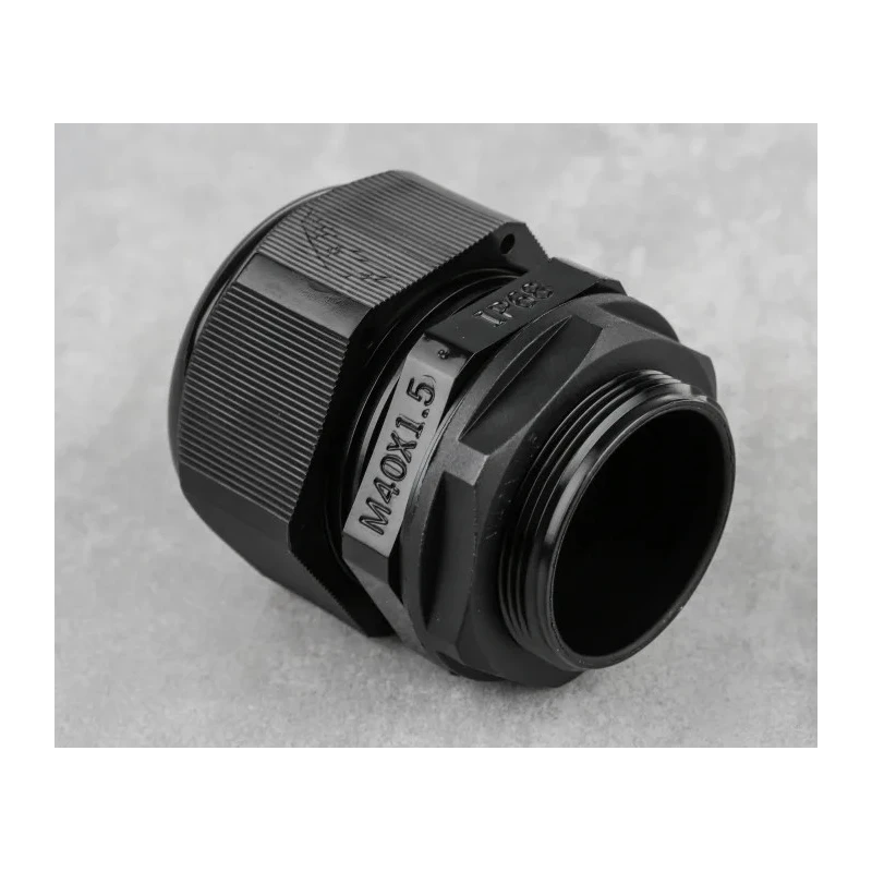 RS PRO Black Polyamide 66 Cable Gland M40 Thread 22 mm Min, 32 mm Max, IP68 669-4689