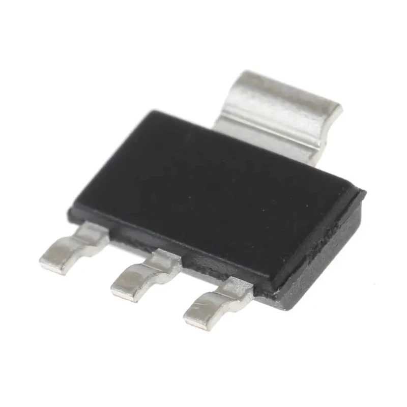 Microchip MCP1703 5-Channel Low Dropout Voltage Regulator 3.3V 250mA SOT-223 3-Pin MCP1703-3302E/DB