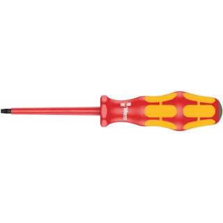 Wera Insulated Screwdriver T15 Tip 80mm Blade Bi-Material Handle VDE 1000V Approved IEC 900 05006172001