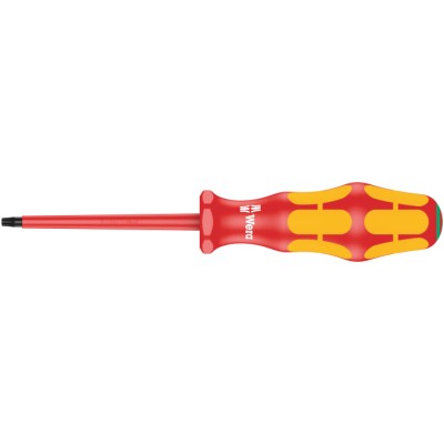 Wera Insulated Screwdriver T15 Tip 80mm Blade Bi-Material Handle VDE 1000V Approved IEC 900 05006172001