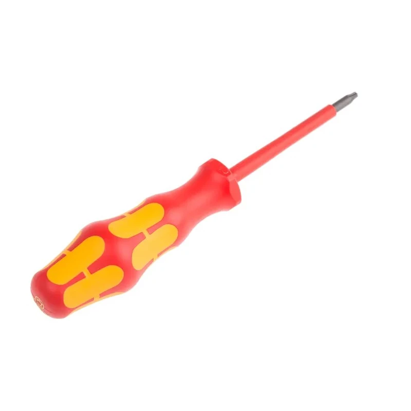 Wera Insulated Screwdriver T15 Tip 80mm Blade Bi-Material Handle VDE 1000V Approved IEC 900 05006172001