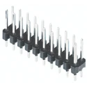TE Connectivity AMPMODU MOD II Series Straight Through Hole Pin Header, 14 Contacts, 2.54 mm Pitch, 2 Row 826925-7